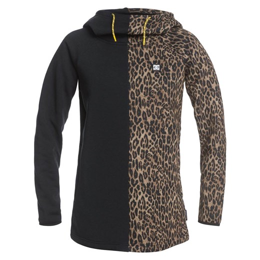 Bluza DC Salem Fleece leopard fade XS wyprzedaż Snowboard Zezula