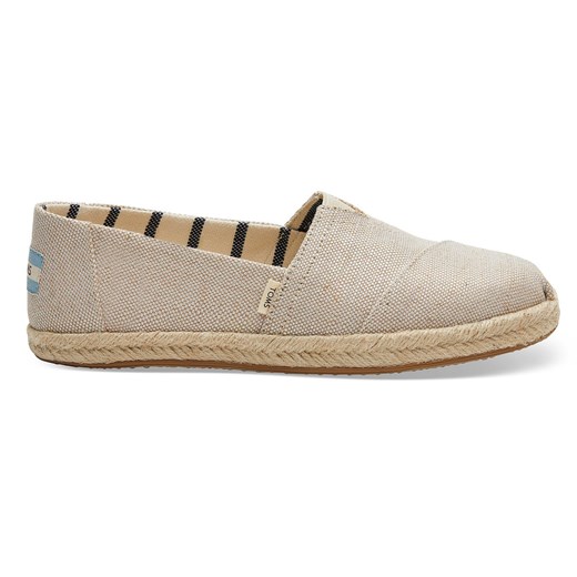 Tenisówki Toms Alpargata Rope Sole natural pearlized metalli Toms 42 wyprzedaż Snowboard Zezula