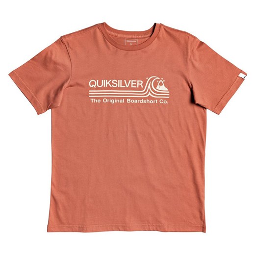 Koszulka Quiksilver Stone Cold Classic Youth redwood Quiksilver 16 let promocja Snowboard Zezula