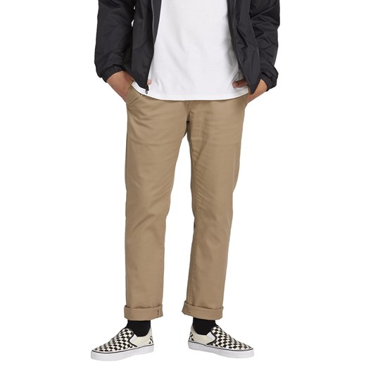 Spodnie Volcom Frickin Modern Stretched khaki Volcom 32×34 promocyjna cena Snowboard Zezula