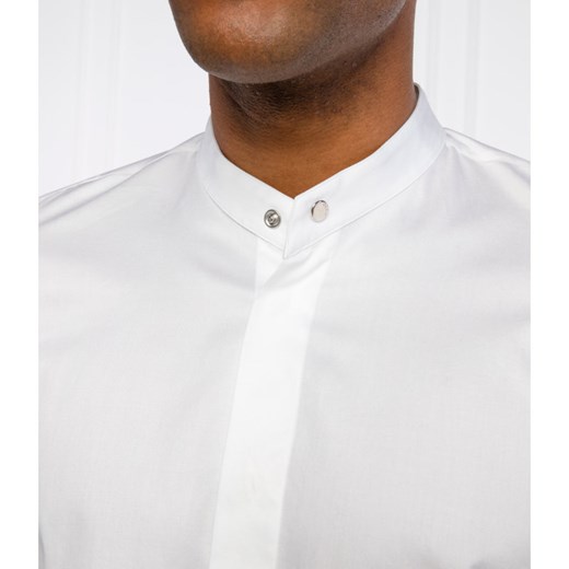 Koszula męska Hugo Boss z długim rękawem biała 