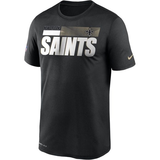 T-shirt męski Nike Legend Sideline (NFL Saints) - Czerń Nike 2XL Nike poland
