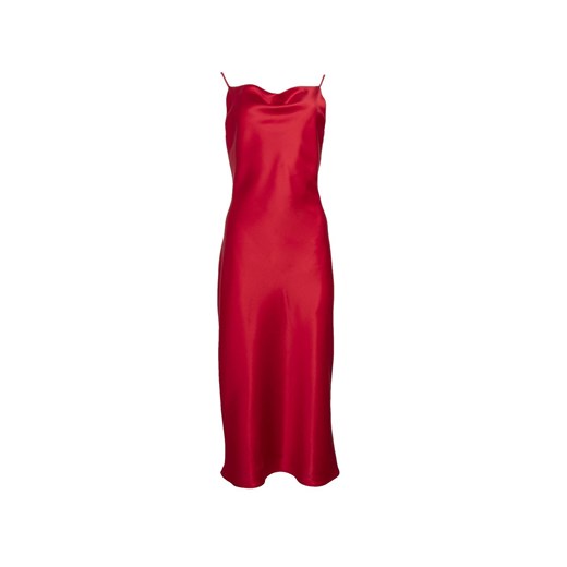 Jedwabna sukienka ADELE – czerwona So Fluffy M SOFLUFFY