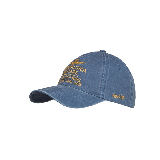 Niebieska czapka z daszkiem męska Aeronautica Militare 