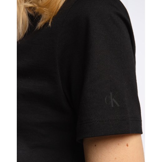 CALVIN KLEIN JEANS T-shirt MONOGRAM | Cropped Fit M Gomez Fashion Store