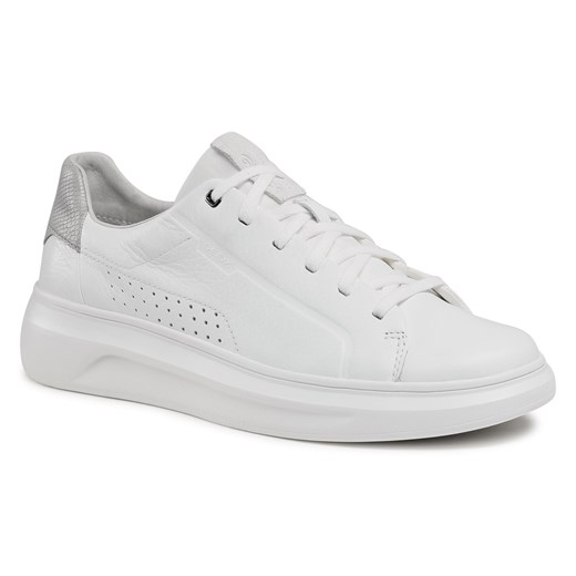 Sneakersy GEOX - U Maestrale B U15ATB 085PZ C1236 White/Lt Grey Geox 40 eobuwie.pl