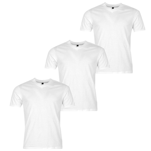 Donnay Three Pack V Neck T Shirt Mens Donnay S Factcool