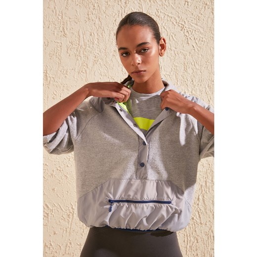 Trendyol Double Sided Neon Detailed Sports Sweatshirt Trendyol L Factcool