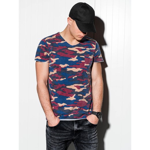 Ombre Clothing Men's printed t-shirt S1050 Ombre M Factcool