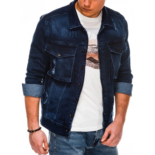 Ombre Clothing Men's mid-season jeans jacket C403 Ombre L Factcool