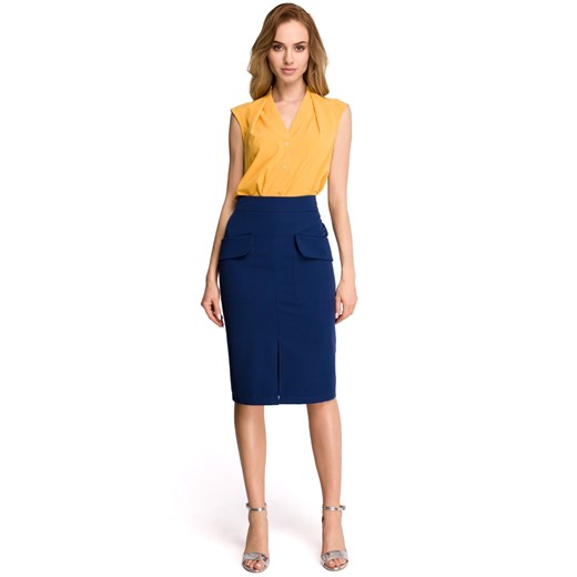 Stylove Woman's Skirt S103 Navy Blue Stylove S Factcool