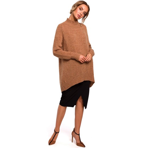 Made Of Emotion Woman's Pullover M468 Camel L Factcool