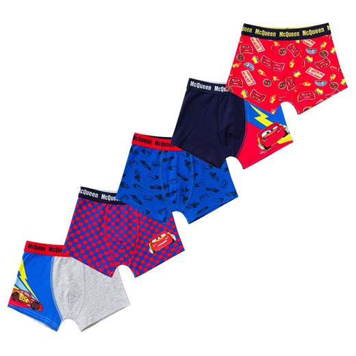 Boys boxer shorts Cars 5 Pack Character 4-5 Y Factcool