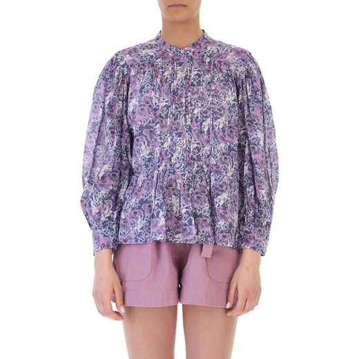 Isabel Marant Top dla Kobiet, granatowy, Bawełna, 2021, 34 40 Isabel Marant 40 RAFFAELLO NETWORK