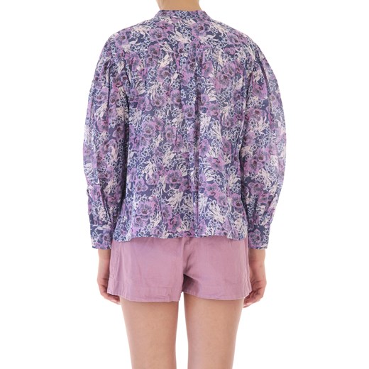 Isabel Marant Top dla Kobiet, granatowy, Bawełna, 2021, 34 40 Isabel Marant 40 RAFFAELLO NETWORK