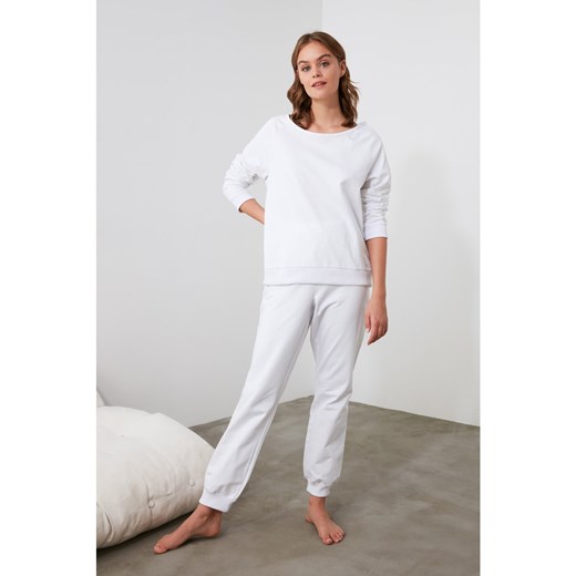 Trendyol White Knitted Pajama Set Trendyol XS Factcool