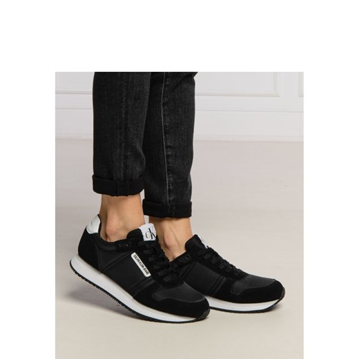 CALVIN KLEIN JEANS Sneakersy RUNNER | z dodatkiem skóry 38 Gomez Fashion Store