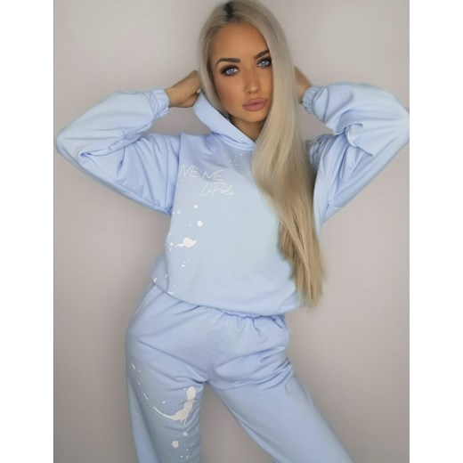 DRES BAWEŁNIANY LOVE ME BLUE La Perla 36 ottostore.pl