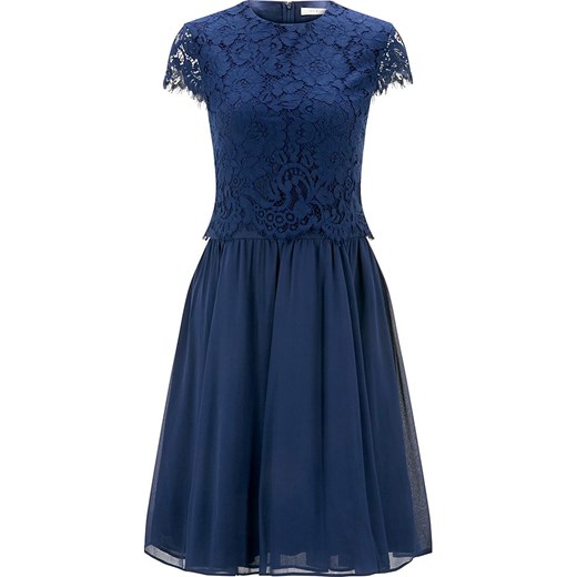 Sukienka Ivy & Oak z krótkimi rękawami mini elegancka z okrągłym dekoltem 