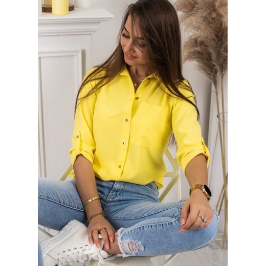 Koszula classic żółta Fason 40 Fason