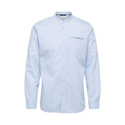 Selected Homme, Koszula z okrągłym dekoltem Niebieski, male, rozmiary: 2XL,S/M,L,XL Selected Homme S/M showroom.pl