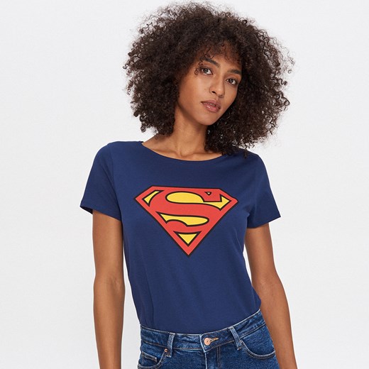 House - T-shirt z nadrukiem Superman - Granatowy House L House