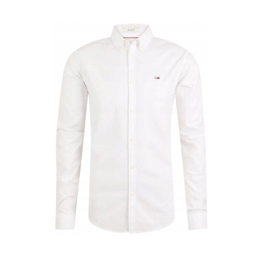 Koszula męska Tommy Hilfiger  Oxford  Slim Fit  White ze sklepu dewear.pl w kategorii Koszule męskie - zdjęcie 106376187