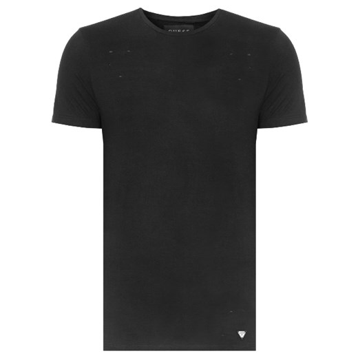Guess T-shirt męski C-Neck   Black ze sklepu dewear.pl w kategorii T-shirty męskie - zdjęcie 106376229