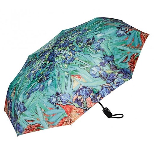 Van Gogh &quot;Irysy&quot; parasolka składana full-auto Von Lilienfeld Von Lilienfeld  Parasole MiaDora.pl