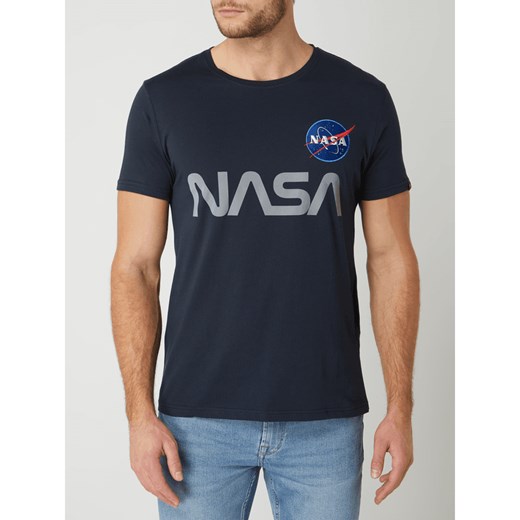 T-shirt z haftem NASA Alpha Industries M Peek&Cloppenburg 