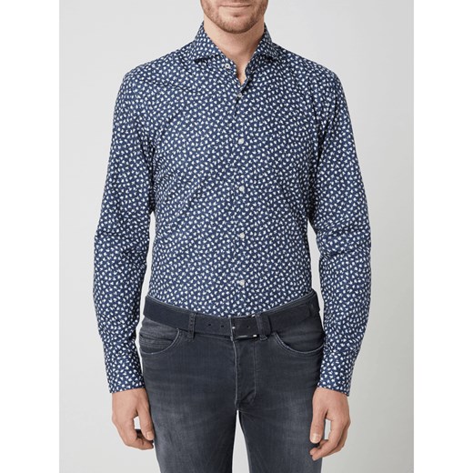 Koszula biznesowa o kroju slim fit z bawełny model ‘Jemerson’ 44 wyprzedaż Peek&Cloppenburg 