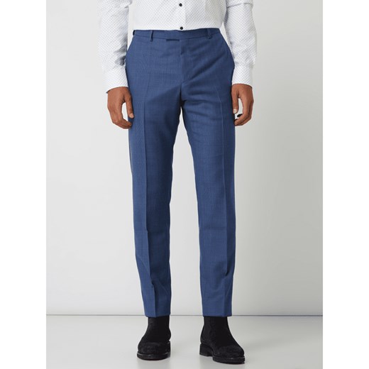 Spodnie do garnituru o kroju slim fit z mieszanki żywej wełny model ‘Mercer’ Strellson 50 Peek&Cloppenburg 