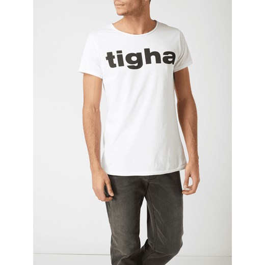 T-shirt z nadrukiem z logo Tigha XL Peek&Cloppenburg 