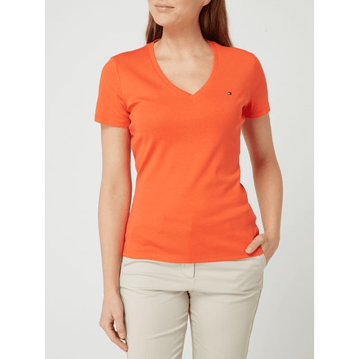 T-shirt z bawełny Tommy Hilfiger L Peek&Cloppenburg