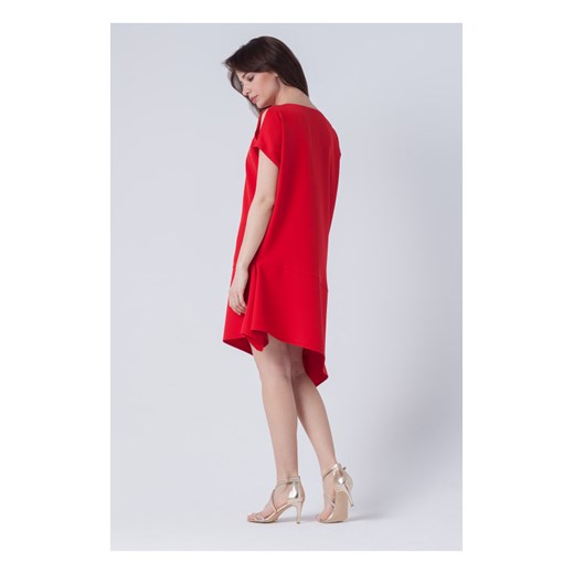Sukienka Oversize Fancy Czerwona ONESIZE butik-choice