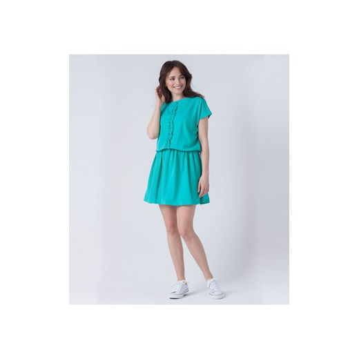 Sukienka Bawełniana Luny Zielona S/M butik-choice