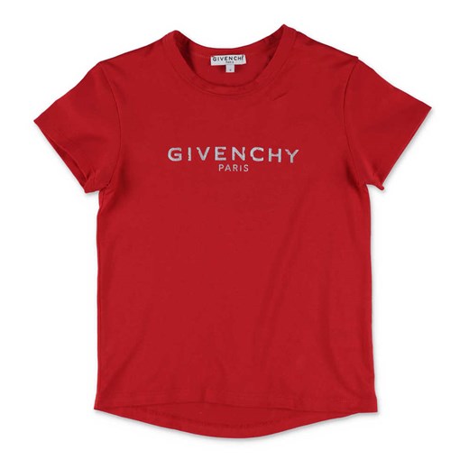 Koszulka z logo w stylu vintage Givenchy 12y showroom.pl okazyjna cena