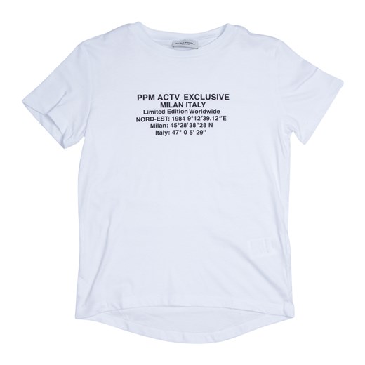T-shirt chłopięce biały Paolo Pecora 