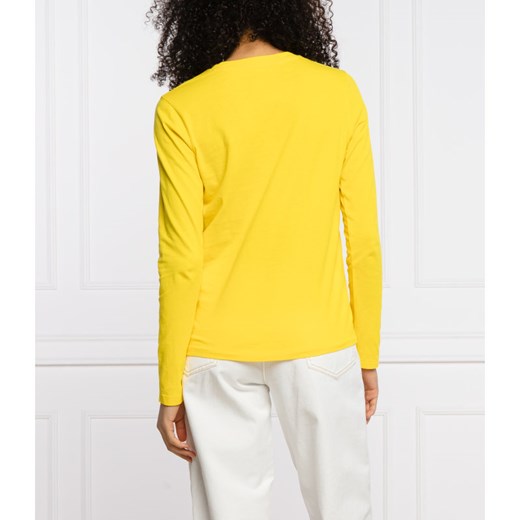 Bluzka damska Polo Ralph Lauren z okrągłym dekoltem z długim rękawem na wiosnę 