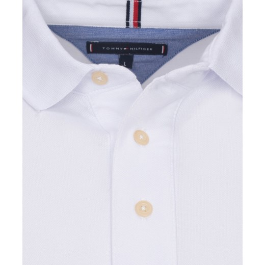 T-shirt męski Tommy Hilfiger z krótkim rękawem bawełniany biały 