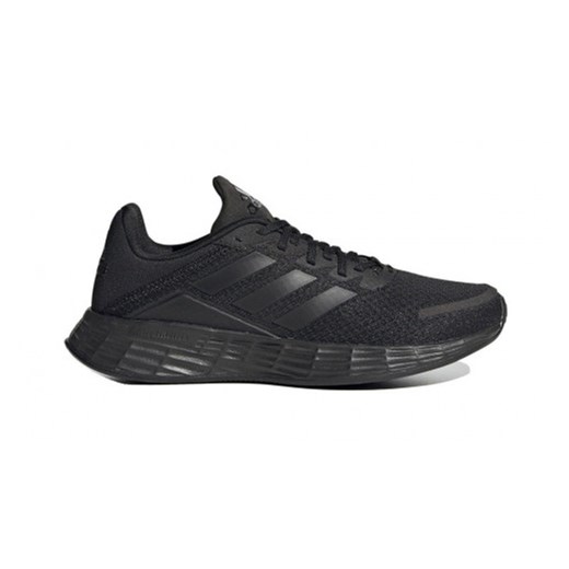 Buty sportowe damskie Adidas czarne sznurowane z gumy 