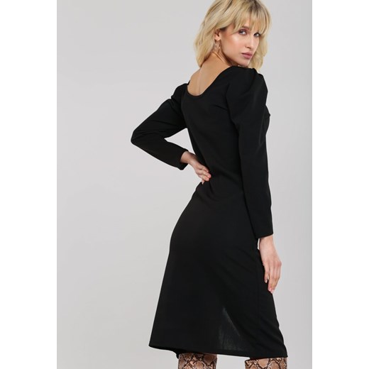 Czarna Sukienka Alpharetta Renee S/M wyprzedaż Renee odzież