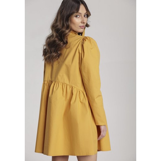 Żółta Sukienka Thessaciane Renee XL Renee odzież