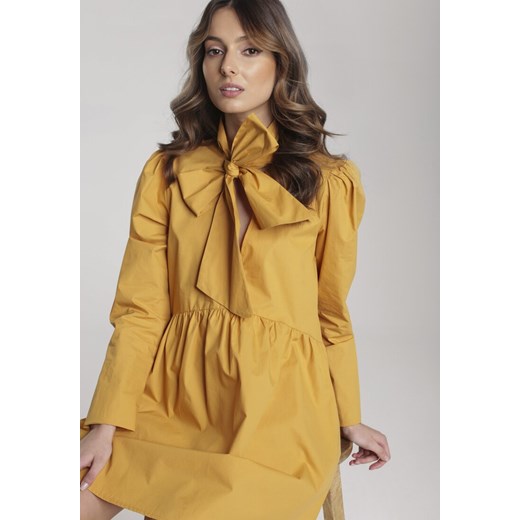 Żółta Sukienka Thessaciane Renee M Renee odzież