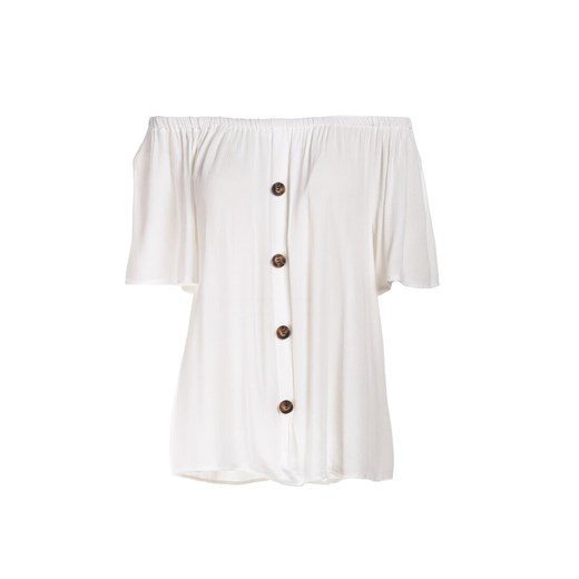 Biała Bluzka Sheirenna Renee XL/XXL Renee odzież