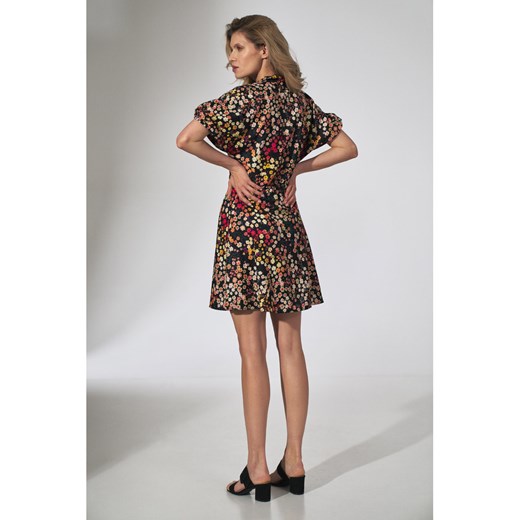 Kimonowa sukienka mini we wzory Figl XL promocyjna cena showroom.pl