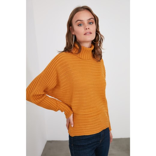 Trendyol Mustard Bolary Knit Sweater Trendyol S Factcool