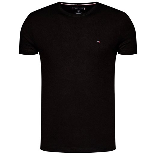 T-SHIRT KOSZULKA TOMMY HILFIGER COTTON BLACK Tommy Hilfiger M wyprzedaż zantalo.pl