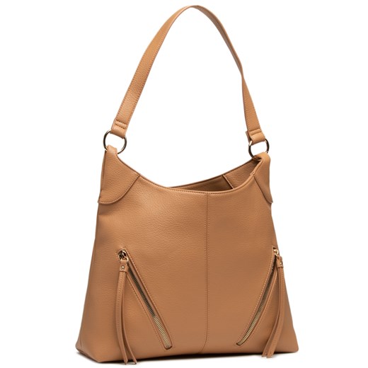 Shopper bag Jenny Fairy brązowa na ramię 