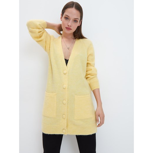 Sweter damski Mohito z dekoltem w serek